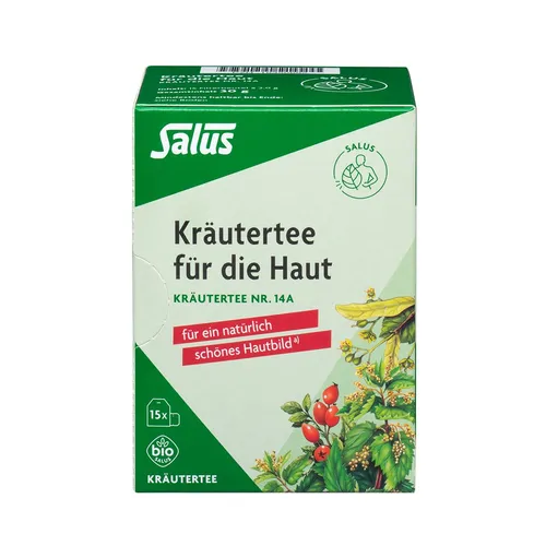 KRÄUTERTEE für die Haut Nr.14a Bio Salus in grün von Salus Pharma