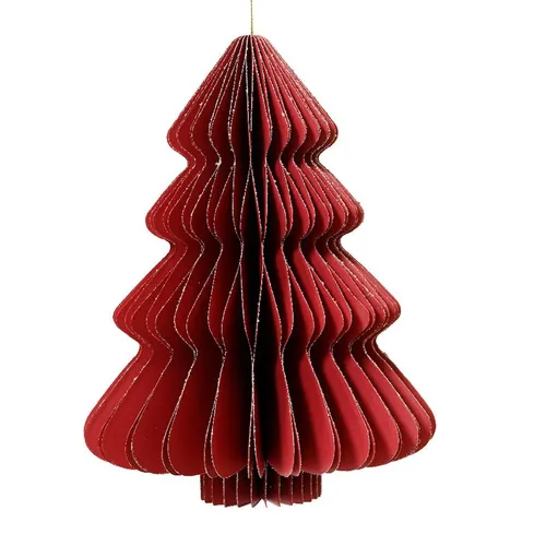 Kaemingk Weihnachtsfigur Weihnachtsbaum Tanne Papier