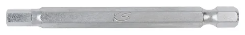 KS Tools 911.7560 1/4'' CLASSIC Bit Innensechskant, 75mm, 3mm