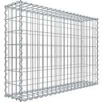 Gabiona Gabionenkorb 70 cm x 100 cm x 20 cm - Einfassungen, Stufen & Mauersysteme – Robuster Gabionenkorb mit 4 mm starkem Drahtgitter und hohem Korrosionsschutz, ideal für kreative Gartengestaltung.