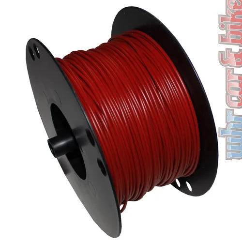 1m Hella Fahrzeugleitung KFZ-Kabel 2,5mm² rot FLY 2,5qmm Kupfer 1-adrig