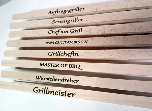 Holz-Grillzange, 40cm 