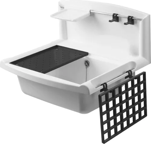 Marley Funktionsbecken Multi 55 cm, weiß - Praktisches Funktionsbecken in elegantem Weiß, perfekt für kleine Bäder oder Gästetoiletten. Ideal für platzsparende Lösungen.