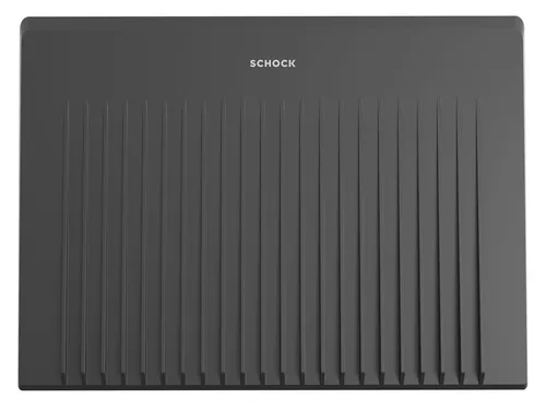 Schock 629189 Silikon Abtropfmatte Anthrazit - Zubehör - Küchenspülen, flexible Silikonmatte für optimale Abtropfung, ideal für Unterbau- und flächenbündige Spülen.