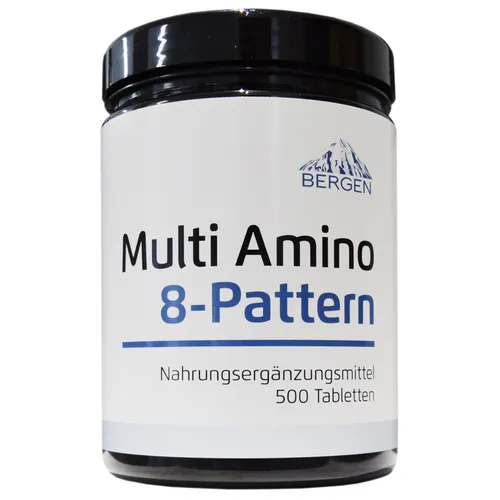 MULTI AMINO 8 PATTERN EAA / 500 Tabletten Aminosäuren a 1000mg Hochdosiert