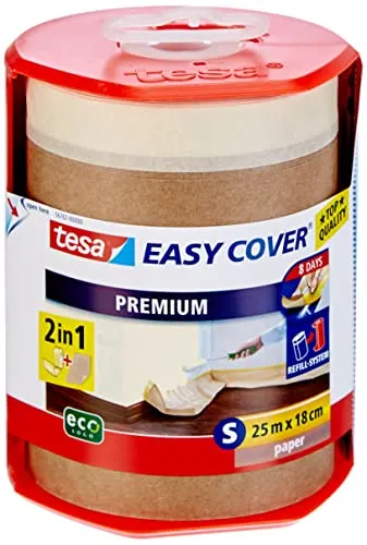 tesa Easy Cover Premium Abdeckfolie für Malerarbeiten von tesa