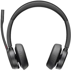 HP Poly Voyager 4320 USB-A Headset +BT700 dongle - kabelloses Design für optimale Bewegungsfreiheit, ideal für Homeoffice und Videokonferenzen