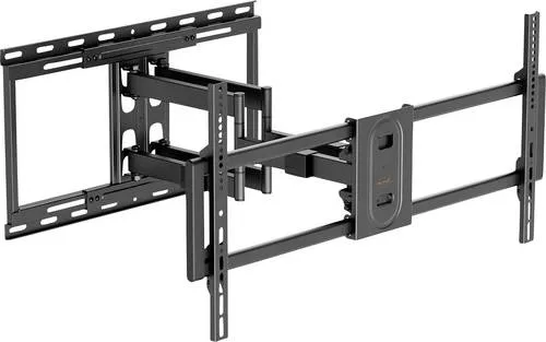 MYW HP43L - TV Wandhalter für 43'' bis 100'' - TV-Wandhalter für Bildschirme von 43'' bis 100'' (109 - 254 cm), bis 80 kg belastbar, schwenkbar und neigbar mit integriertem Kabelmanagement für ein ordentliches Zuhause.