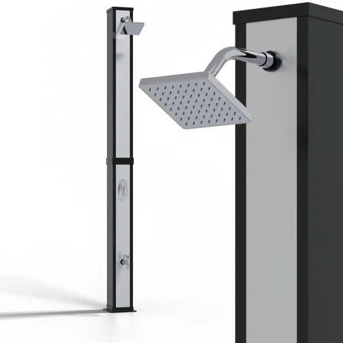 Mobile Toiletten & Duschen Schwarz von Hago