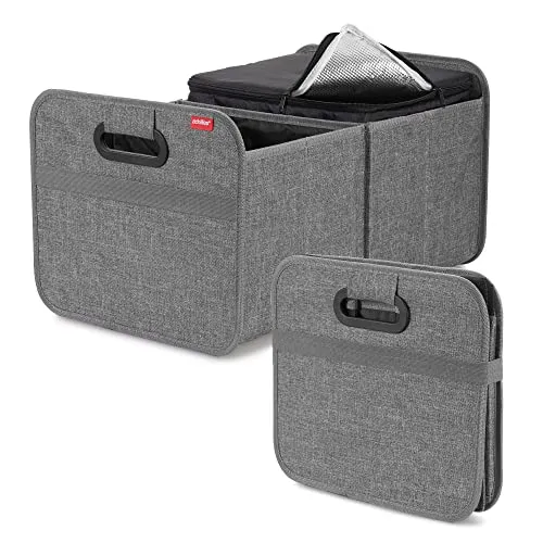 Achilles Faltbox mit Kühleinsatz – 50 cm x 32 cm x 27 cm - Kühltaschen & -boxen: Vielseitige Faltbox für den Kofferraum mit Kühleinsatz, ideal für Reisen und Ausflüge – hält Snacks und Getränke kühl und bietet sicheren Stauraum.