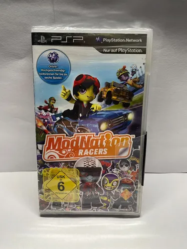 ModNation Racers PSP - Originalverschweißt und unbenutzt - Sammlerstück aus 2010 für Sony PSP, bietet aufregende Rennen und kreatives Gameplay. Ideal für Sammler und Retro-Gaming-Fans!