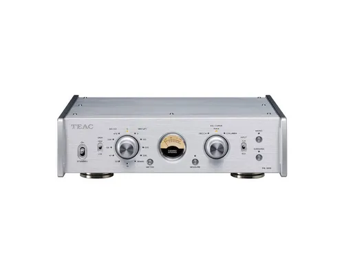 Teac PE-505 Phono-Vorverstärker - Hochpräziser Phono-Vorverstärker für Plattenspieler mit symmetrischem MC-Eingang und RIAA-Korrektur von ± 0,05 dB – ideal für Hi-Fi-Enthusiasten und Audiophile.