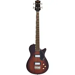 Gretsch Streamliner Jet Club Bass HVN B-Stock - B-Stock Bassgitarre mit Nato-Korpus und Slim C-Hals, ideal für vielseitigen Sound und komfortables Spiel. Versandrückläufer mit voller Garantie und leichten Gebrauchsspuren.