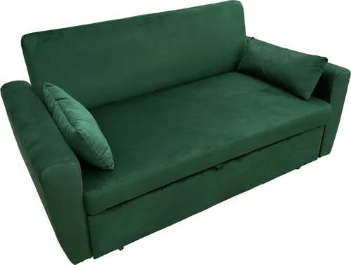 Happy Garden Schlafsofa, Grün, 2-Sitzer, 93x85x169 cm