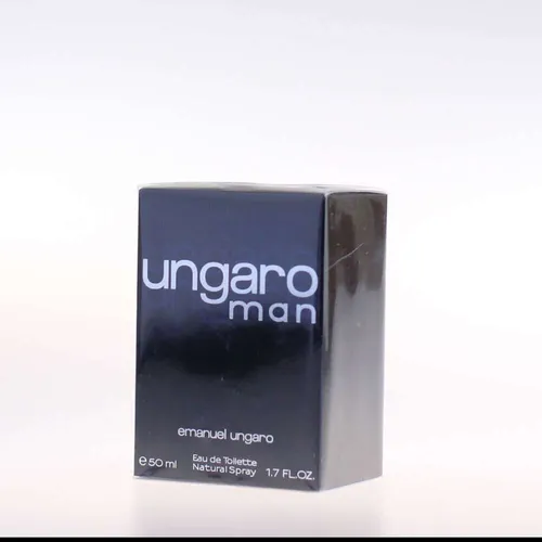 Emanuel Ungaro Ungaro Man Eau de Toilette Spray 50 ml - Eau de Toilette für Männer, mit einem einzigartigen, maskulinen Duft, der Selbstbewusstsein und Eleganz ausstrahlt.