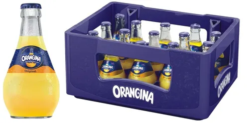 ORANGINA Kult - 15er Pack französische Brause - Softdrink mit erfrischendem Orangengeschmack und spritziger Kohlensäure, perfekt für gesellige Anlässe oder als Durstlöscher.