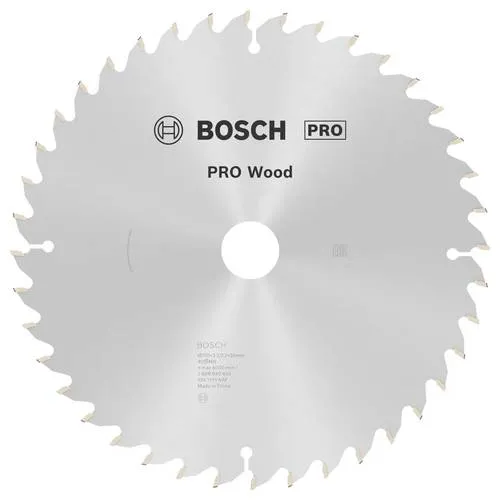 PRO Wood Kreissägeblatt Ø 250mm, 40Z - Hochwertiges Kreissägeblatt für Kapp- & Gehrungssägen, ideal für präzise Holzarbeiten mit 40 Zähnen für saubere Schnitte.