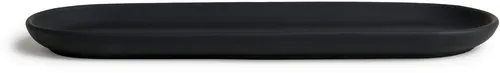 Möve Seifenablage Black Velvet, 12 cm aus mattschwarzer Keramik - Elegantes Seifenablage-Tablett aus hochwertiger Keramik in mattem Schwarz. Ideal für eine stilvolle Ablage im Badezimmer und perfekt kombinierbar mit anderen Artikeln der MÖVE BLACK VELVET Kollektion.