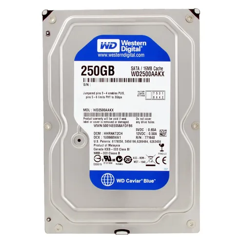 Western Digital Blue 250GB HDD 