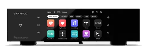 Eversolo T8 Streaming-Transporter, schwarz