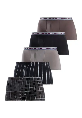H.I.S Boxer Boxershorts für Herren (Packung, 5-St) aus Baumwoll-Stretch