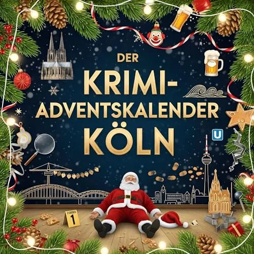 Der Krimi-Adventskalender Köln: Mordsverdächtig in 24 Akten - Unterhaltungsliteratur mit 24 spannenden Krimi-Kapiteln für ein aufregendes Adventserlebnis in Köln.