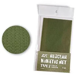 AK Camouflage Net Field Green Type 2