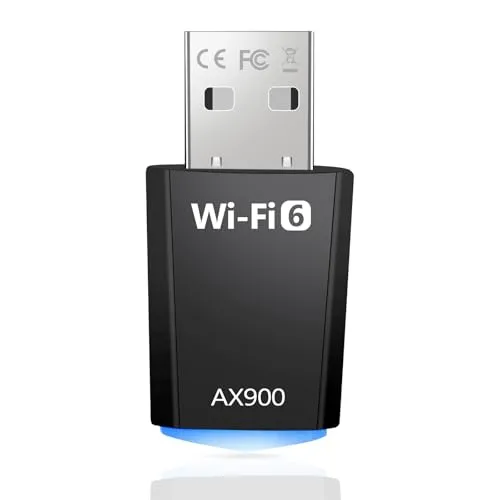 WLAN USB Stick AX900 für PC – WiFi 6 Dual Band Adapter