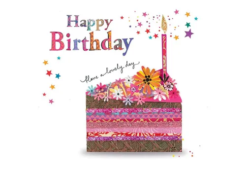 PPD Papierserviette 20 Servietten Happy Day 33x33cm, (20 St)