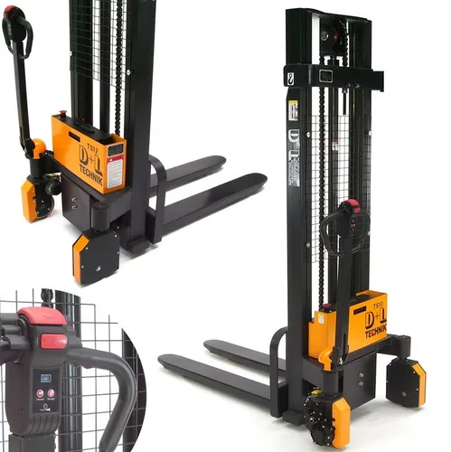 Apex Hochhubwagen Elektro Hochhubwagen 1.5t Hubwagen 3,3m 48V Li-Ion 57129, (1 St)