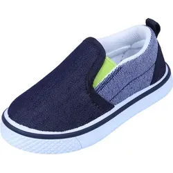 Dunkelblaue, einziehbare Jungen Sportschuhe 20 EU - Blau