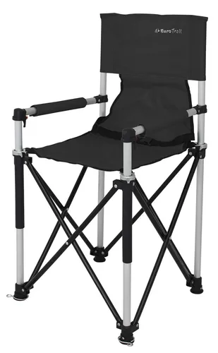 EuroTrail Petit Junior Faltstuhl, schwarz