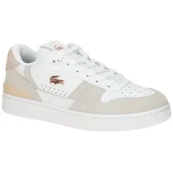 Lacoste T-CLIP SET WHITE/LT PINK Damen Sneaker von Lacoste