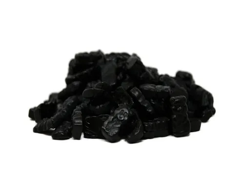 Fruchtgummi Bären & Co. Süßigkeit, Lakritz Bären zuckerfreies milde würziges Lakritz zuckerfrei 175g