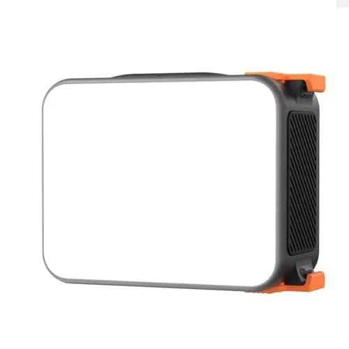 TELESIN Magnetische LED-Lampe für DJI Osmo Action 6 & Osmo Nano, CRI95+ Tragbares Fülllicht, 3000K–6000K, 5 Helligkeitsstufen, IPX5 wasserdicht, über 10 Stunden Betriebszeit, Vlogging-Licht