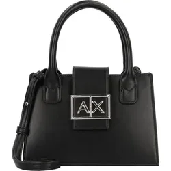Armani Exchange Jodie Handtasche 22 cm - Schwarz - Elegante Handtasche von Armani Exchange aus hochwertigem Polyester, ideal für den Alltag. Mit abnehmbarem Schultergurt und praktischen Fächern für optimale Organisation.