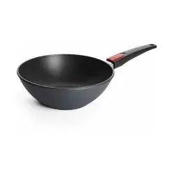 WOLL Diamond Lite Wok Pfanne Ø 26 cm, spülmaschinengeeignet - Pfanne mit hochwertiger Antihaftbeschichtung und abnehmbarem Stiel für einfaches Servieren und Reinigen, ideal für asiatische Küche.
