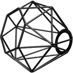 ledscom.de Käfig-Lampenschirm, {farbe}, E27 / E14, {durchmesser}mm Ø