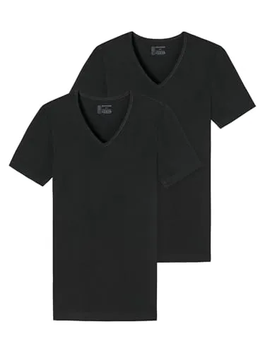 Schiesser Herren 2 PACK Unterhemd V-Ausschnitt von Schiesser