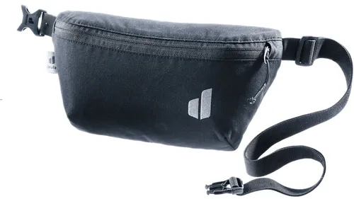 DEUTER Avengo 1.5 BLACK - Erweiterbare Crossbody Bag - Daypacks mit umweltfreundlichem Design: Die um einen Liter erweiterbare Crossbody Bag bietet Platz für persönliche Gegenstände und ein Tablet, hergestellt aus 100% recycelten Materialien.