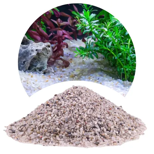 Aquariensand Quarzsand grau 1-3 mm 8 kg