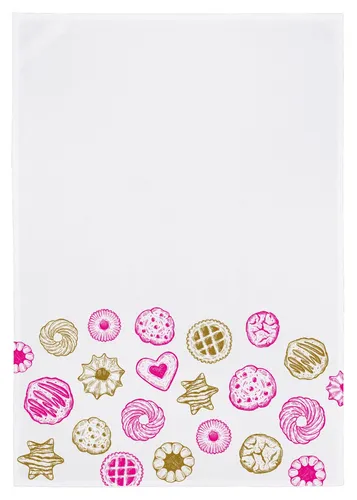 Geschirrtuch 17;30 Hamburg 100% Weihnachten Kekse X-Mas Weihnachtskekse Advent