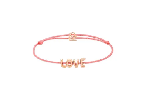 Produktbild Echtzeit Armband Love Letters aus Edelstahl und Nylon
