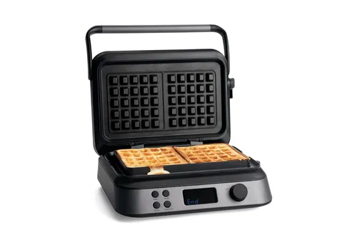 SPRINGLANE Waffeleisen Wanda 1600 W - Doppelwaffeleisen für Belgische Waffeln, vielseitige Backmodi und individuelle Bräunungseinstellungen für perfekte Ergebnisse