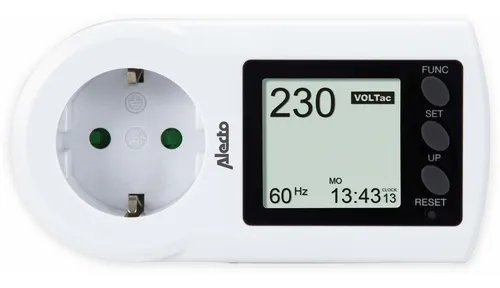 ALECTO Energiekosten-Messgerät EM-17, weiß