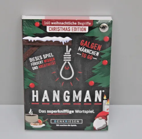 DENKRIESEN Hangman - CHRISTMAS EDITION - Alle Jahre wieder. NEU