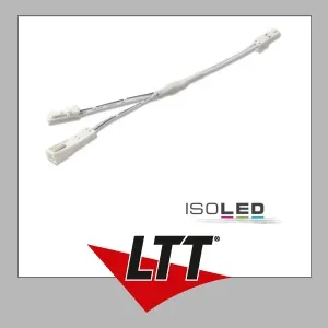 ISOLED Mini AMP Linearsplitter 2 x male-Stecker / 1 x female-Buchse