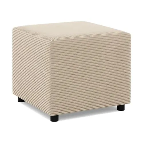 Mebligo Fußstütze NEO Kollektion - Bequemer Hocker 50 x 50 cm - Stilvolle Hocker aus der Neo-Kollektion, ideal als Fußstütze oder Pouf. Hochwertige, pflegeleichte Materialien für maximalen Komfort und vielseitige Einsatzmöglichkeiten in jedem Raum.