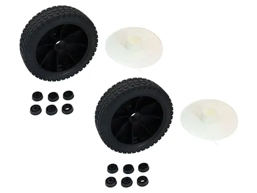 SECURA 2x Rasenmäherrad 200mm Ø von Secura