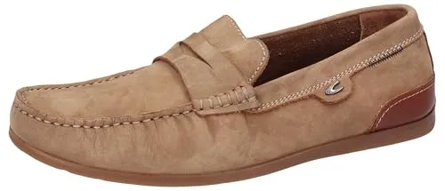 Camel Active Herrenschuhe Slipper Braun - Bequeme Freizeit-Schuhe in Größe 40 - Herren-Slipper aus hochwertigem Leder, ideal für den Alltag. Bequeme Passform und flacher Absatz für optimalen Tragekomfort.